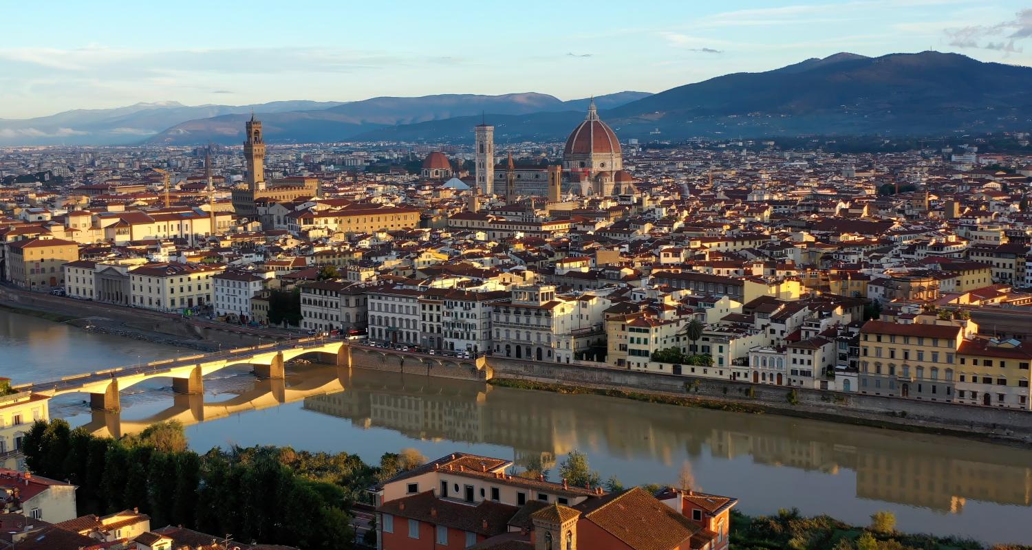 An image of the Florence, Italy skyline.