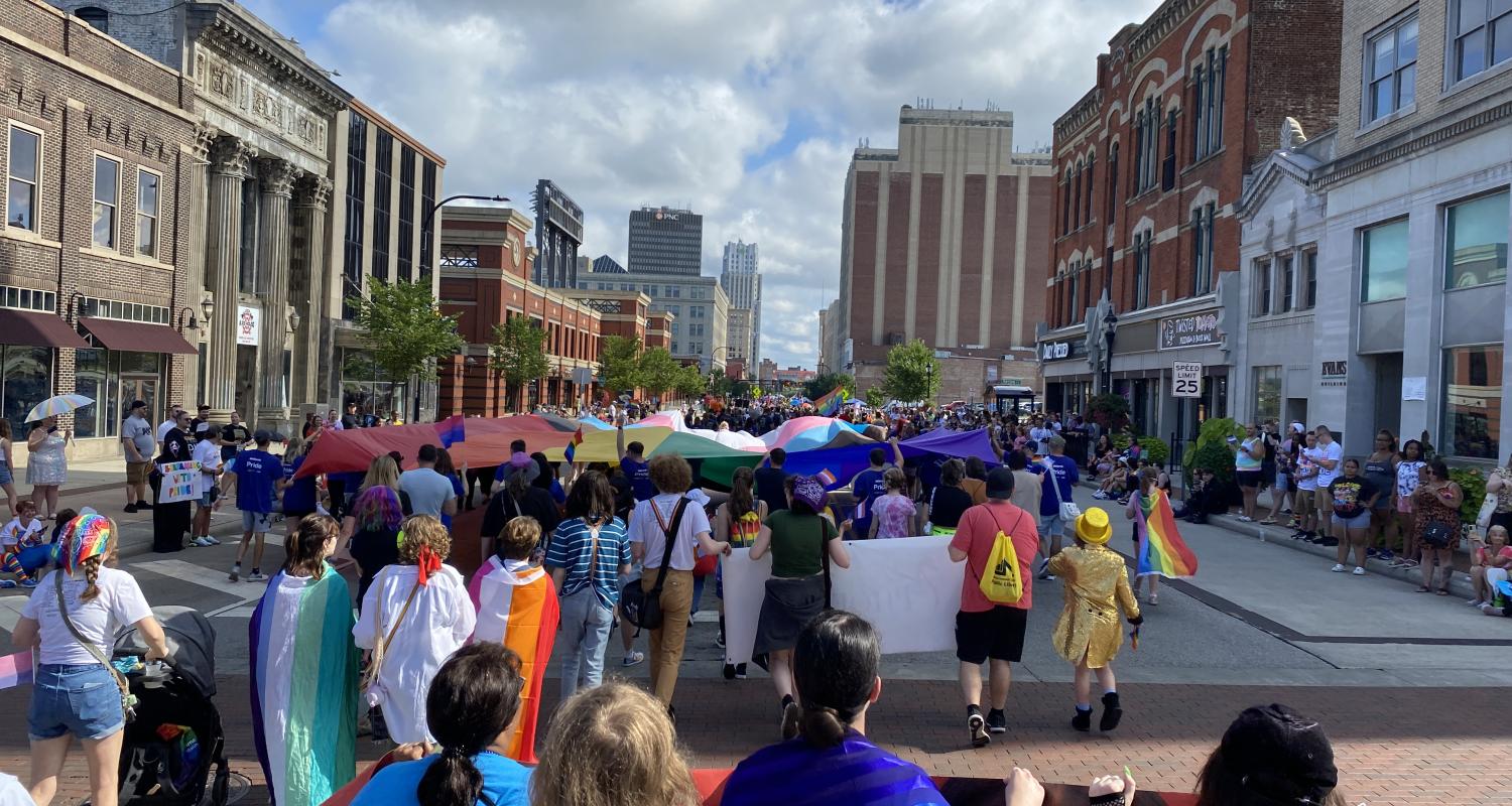 About 30,000 people attended the 2023 Akron Pride Festival About 30,000 people attended the 2023 Akron Pride Festival