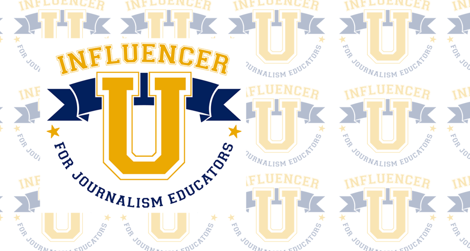 Influencer University logo for journalism educators