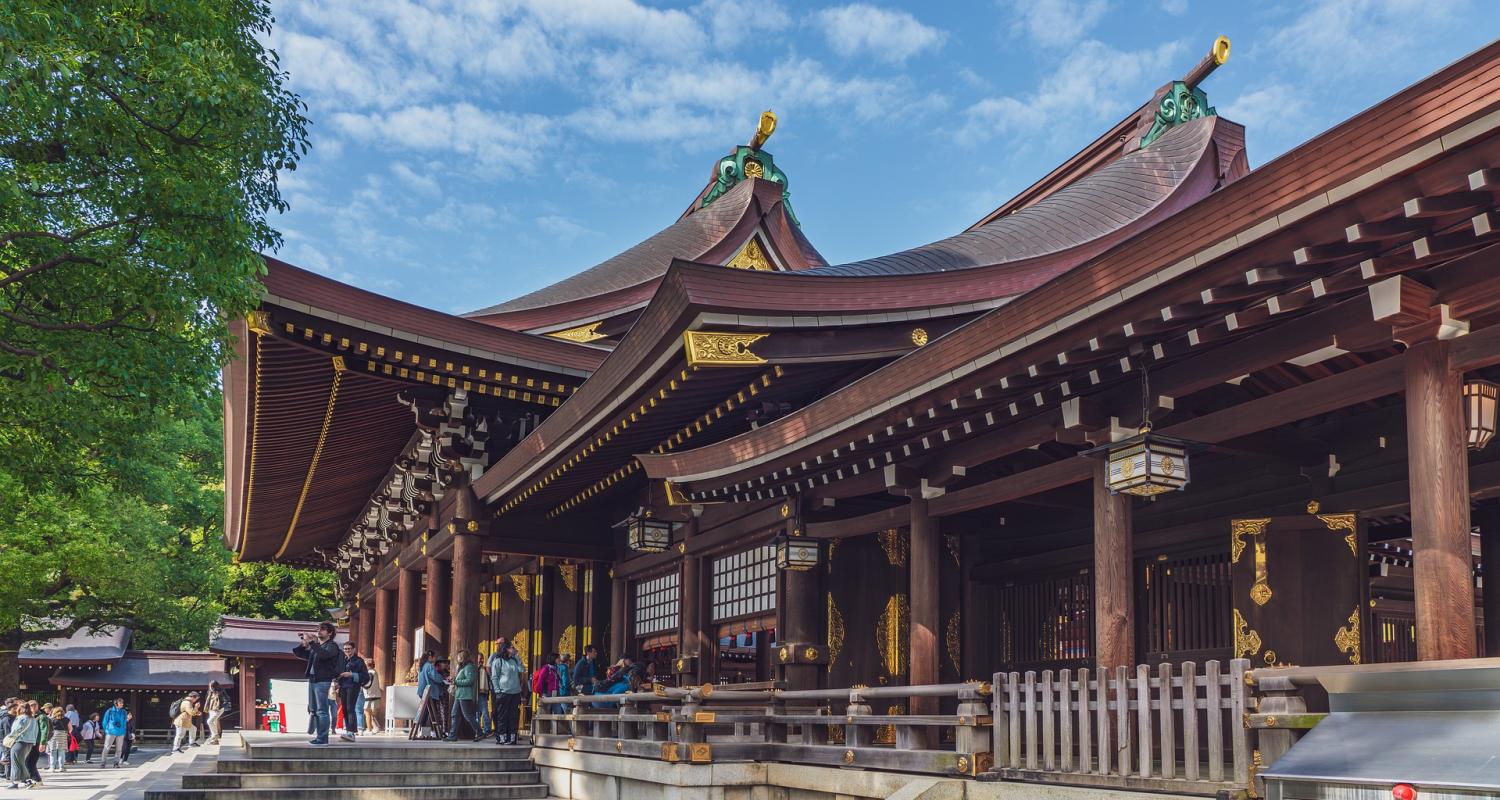 Temple in Tokyo, Japan