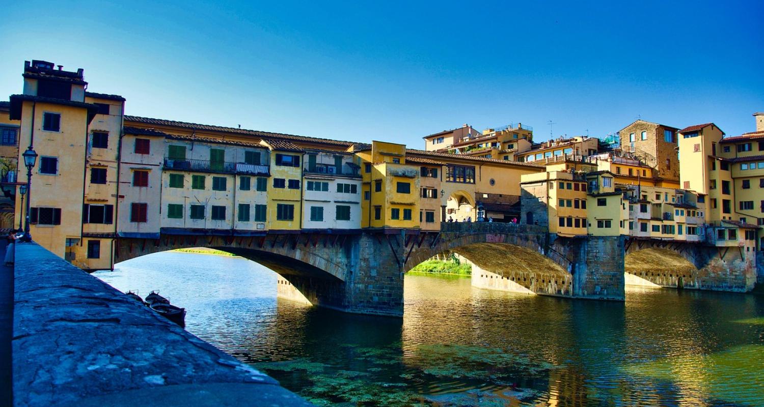 Ponte Vecchio in Florence, Italy.