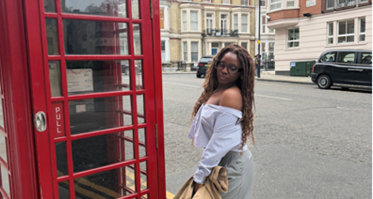 Student in London
