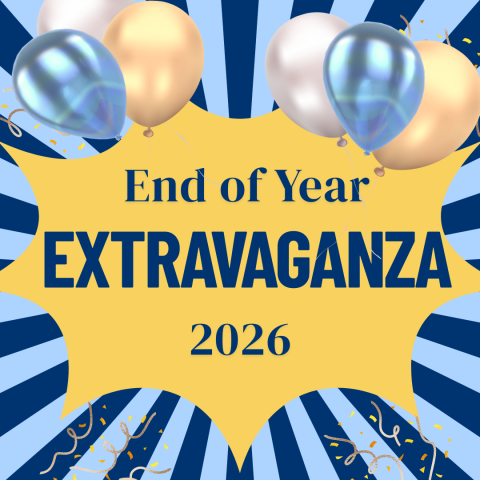 Baloons yellow back ground and  light blue and dark blue stripes 