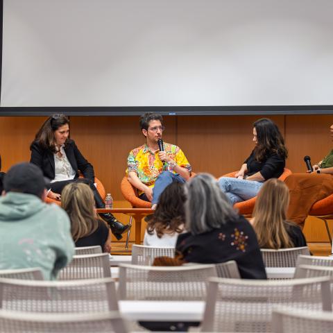 Adam Nathaniel Furman and KSU faculty roundtable discussion