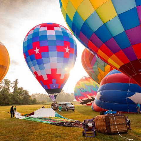 The 2023 Balloon Classic at Kent State University at Stark.