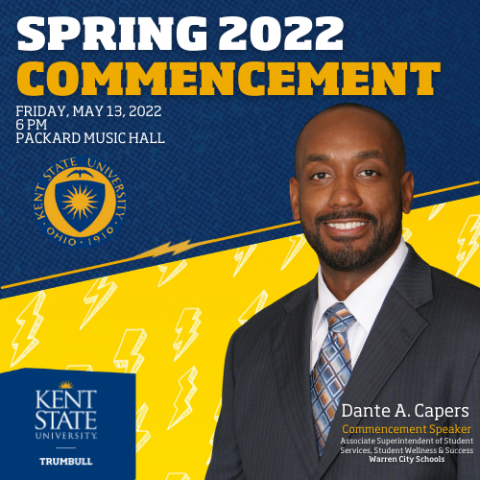 Spring 2022 Commencement Speaker Dante A. Capers