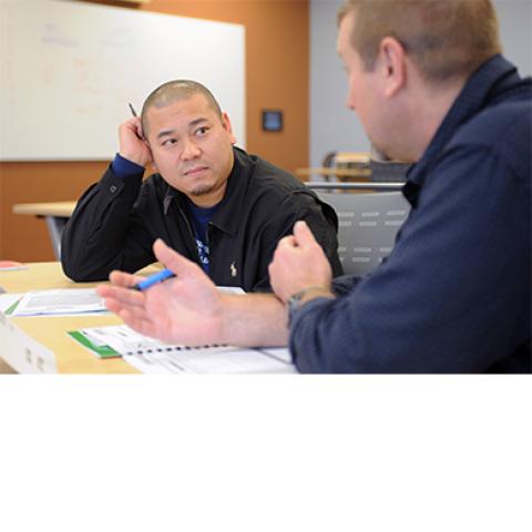 Program Participants Engage in Discussion