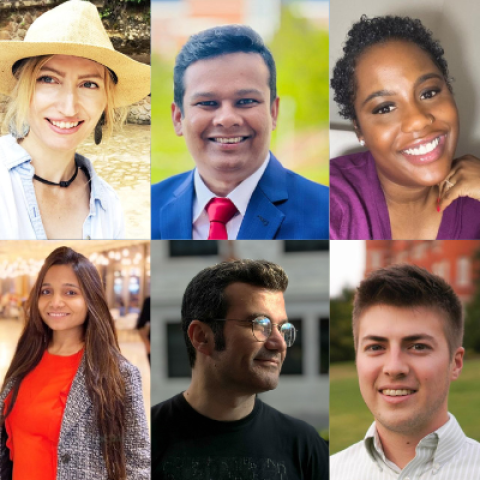 header image containing photos of the DI Faculty Fellows 2025 cohort