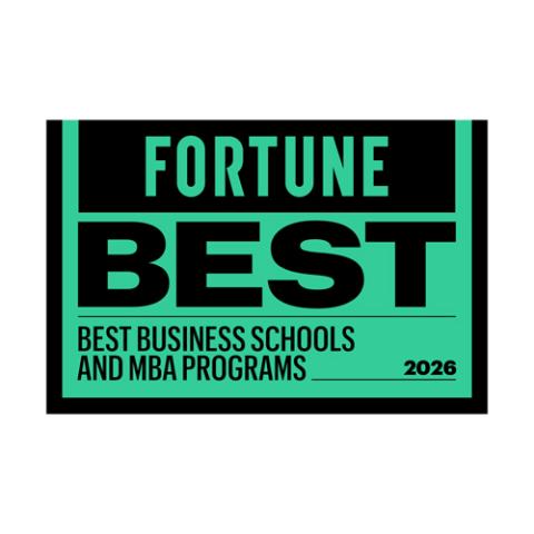 Ranked #24 in Fortune's Best Business Schools and MBA Programs for 2026