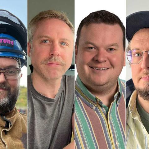 Collage of lecture artists