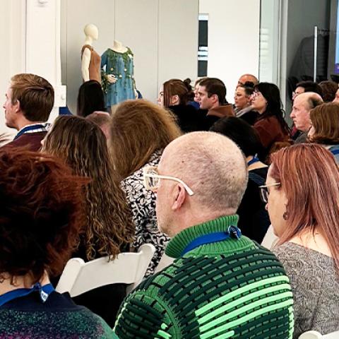 participants listening in on a lecture 