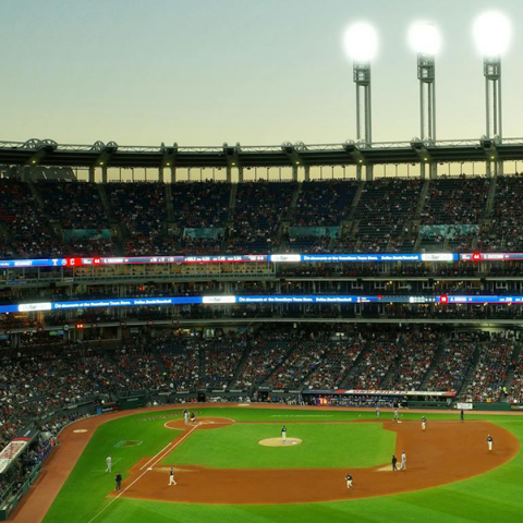 Progressive Field in Cleveland
