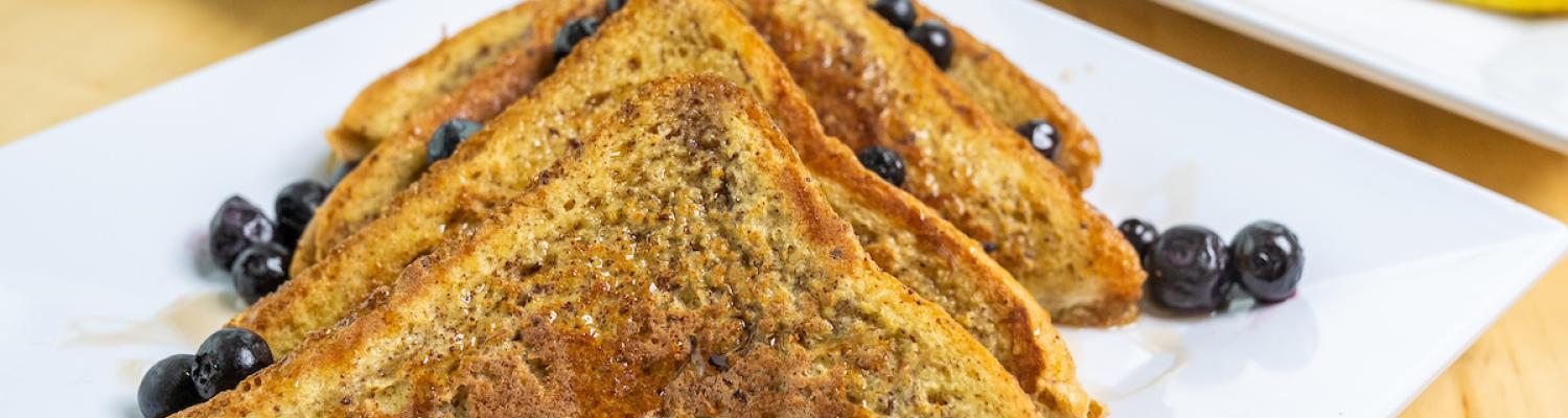 Breakfast offerings at DI Hub