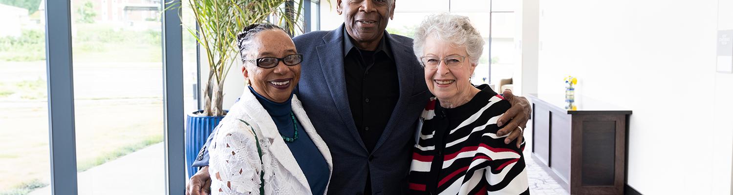 Members of the Herrick Society attend the annual luncheon in September 2025.