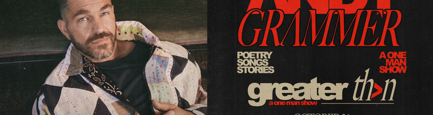 Andy Grammer Banner