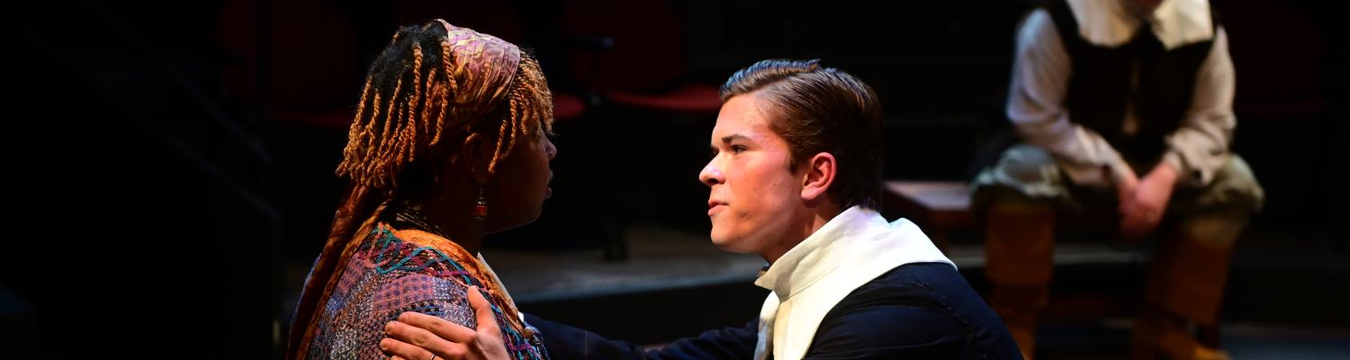 Students perform The Crucible by Arthur Miller