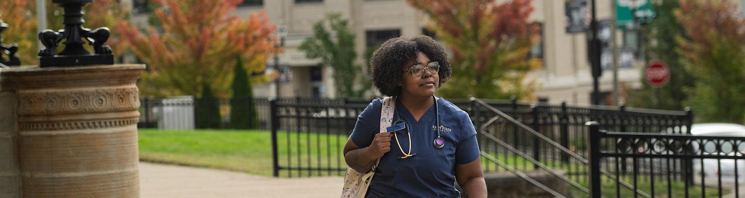 A student at ����Թ� at East Liverpool