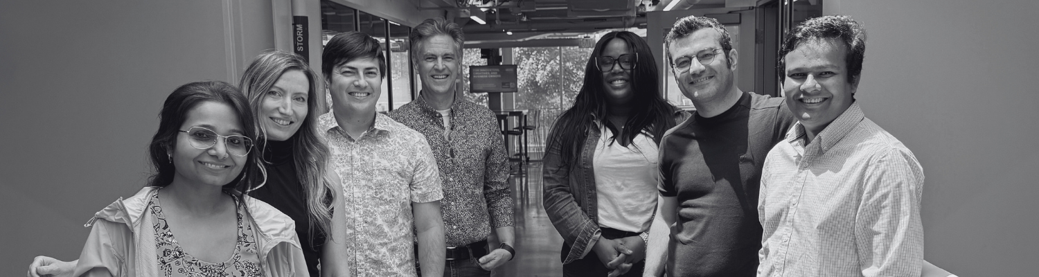 grayscale photo of the 2025 Elliot DI Faculty Fellows cohort