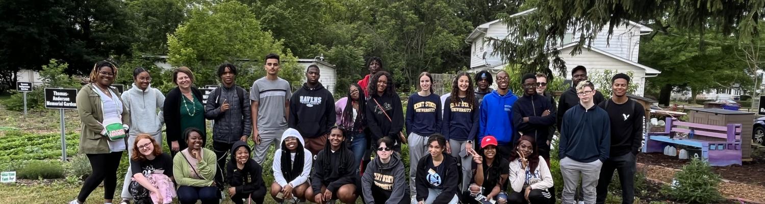 Students at the Kent Garden Club