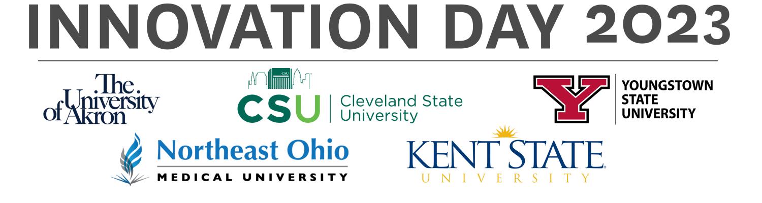 Innovation day banner with Institutional logos