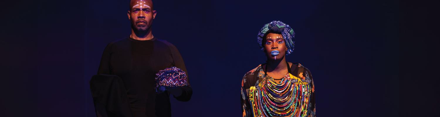 student performing in Passage