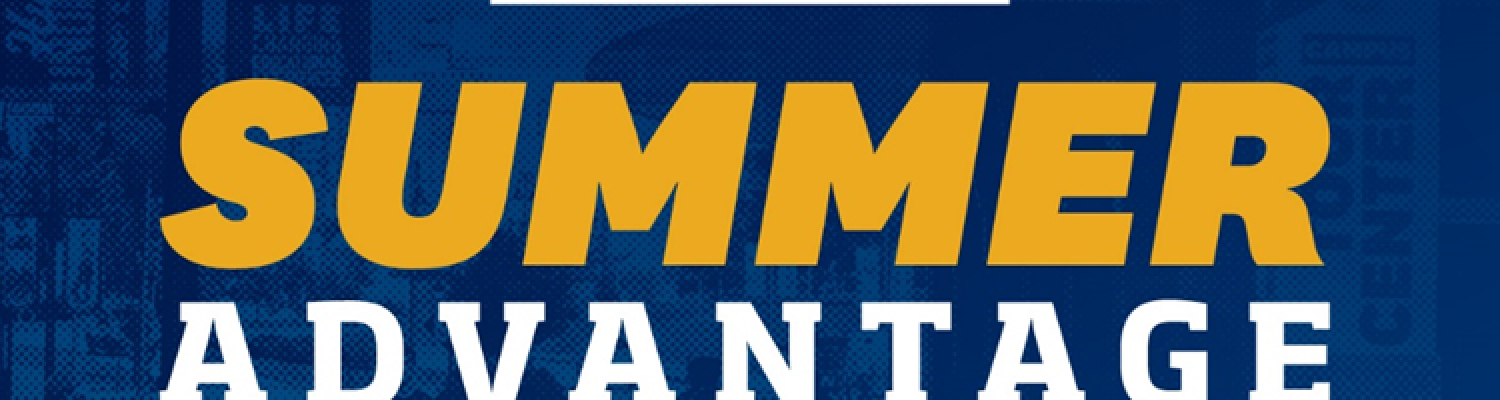 Summer Advantage banner.