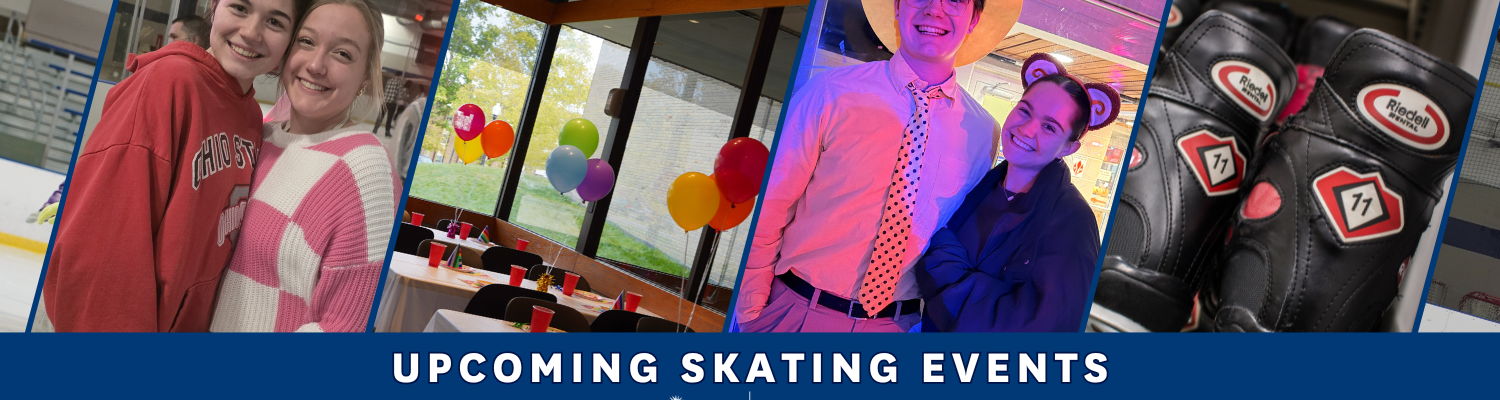 Ice Arena Banner - Upcoming Events