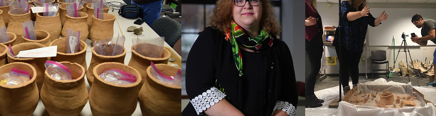 Ashley Rutkoski conducted an experiment involving breaking 30 pots