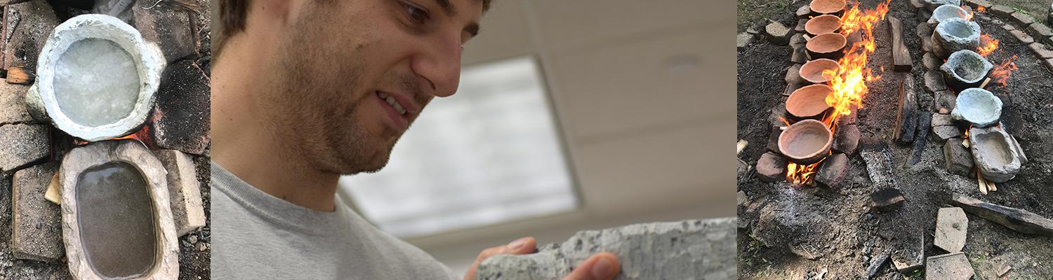 Dan Wilcox chiseled out soapstone bowls to learn about ancient cooking technology.