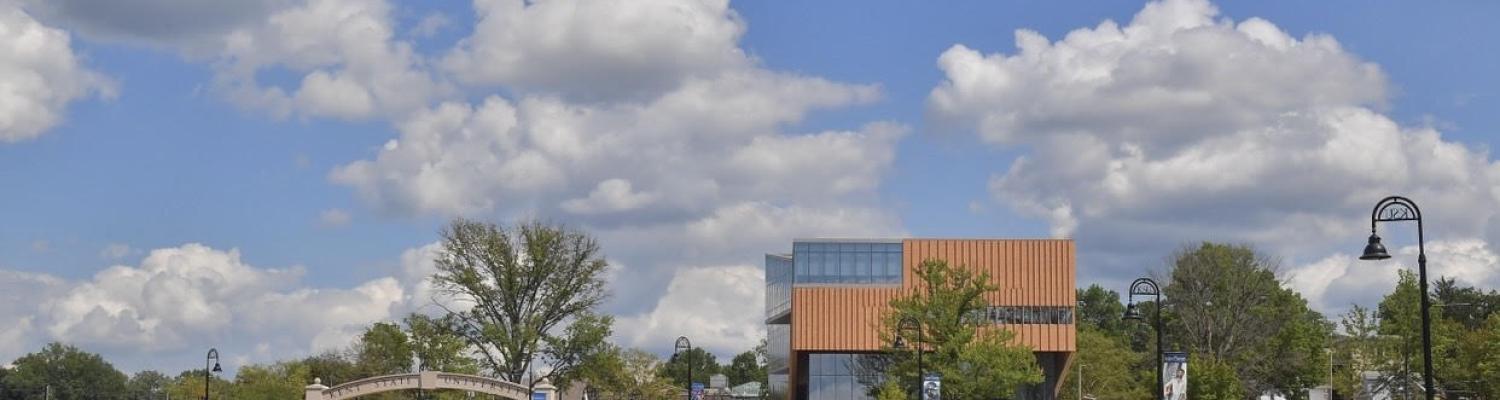 Front Campus, Architecture Building in the Back