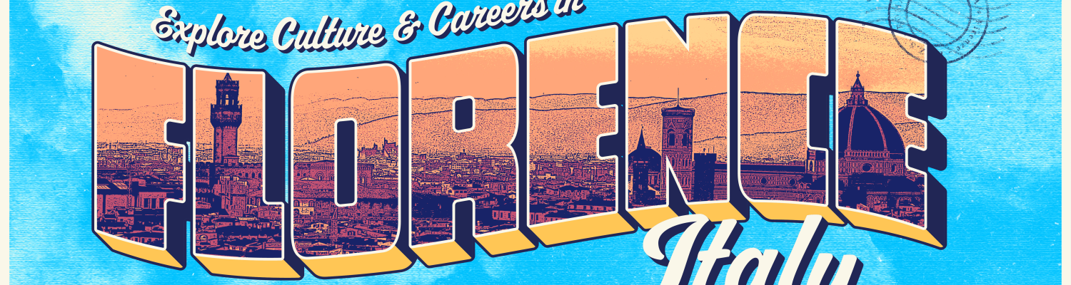 Florence spelled out in fun font.