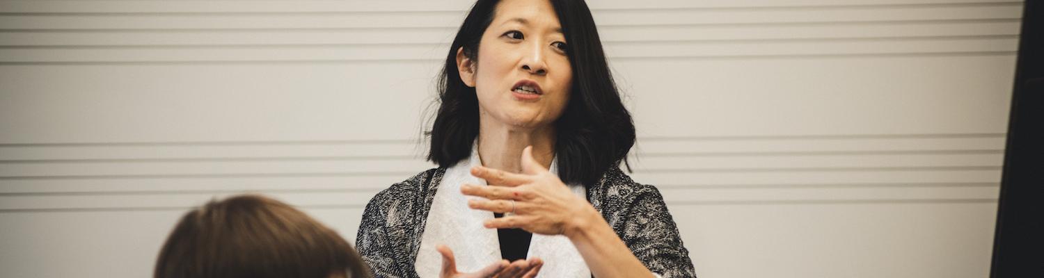 Donna Lee teaching pianist | Photo Credit: Mason Smith