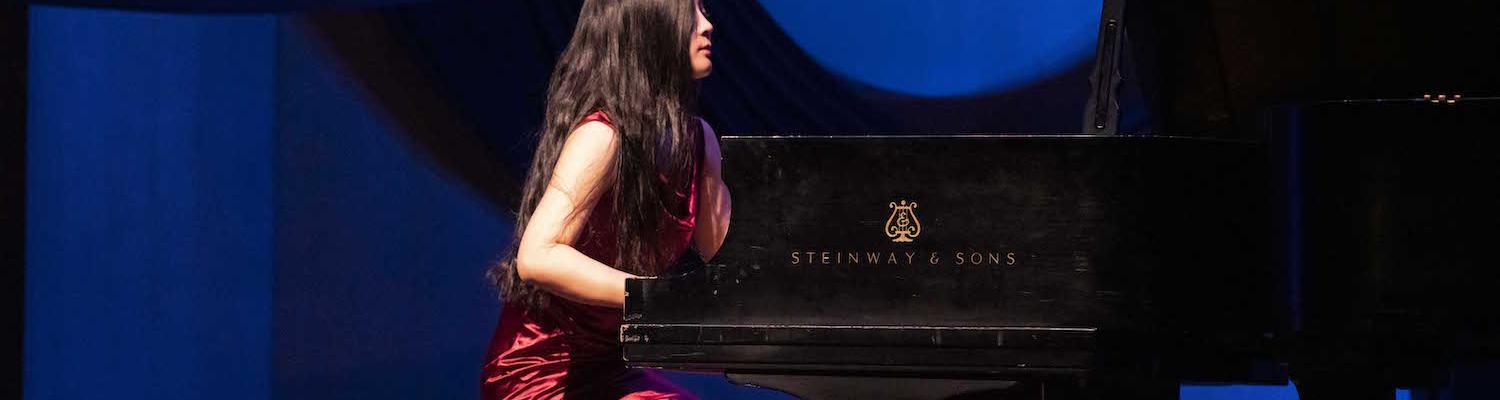 Pianist performing 