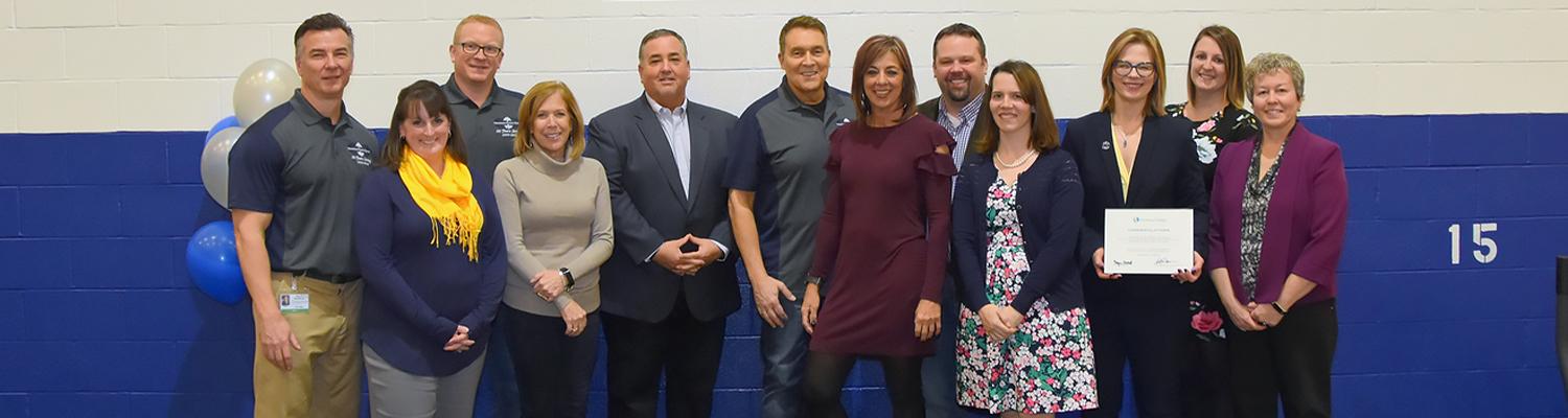 ������ Geauga and Regional Academic Center staff with partners