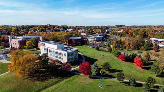 Aerial view of Stark campus