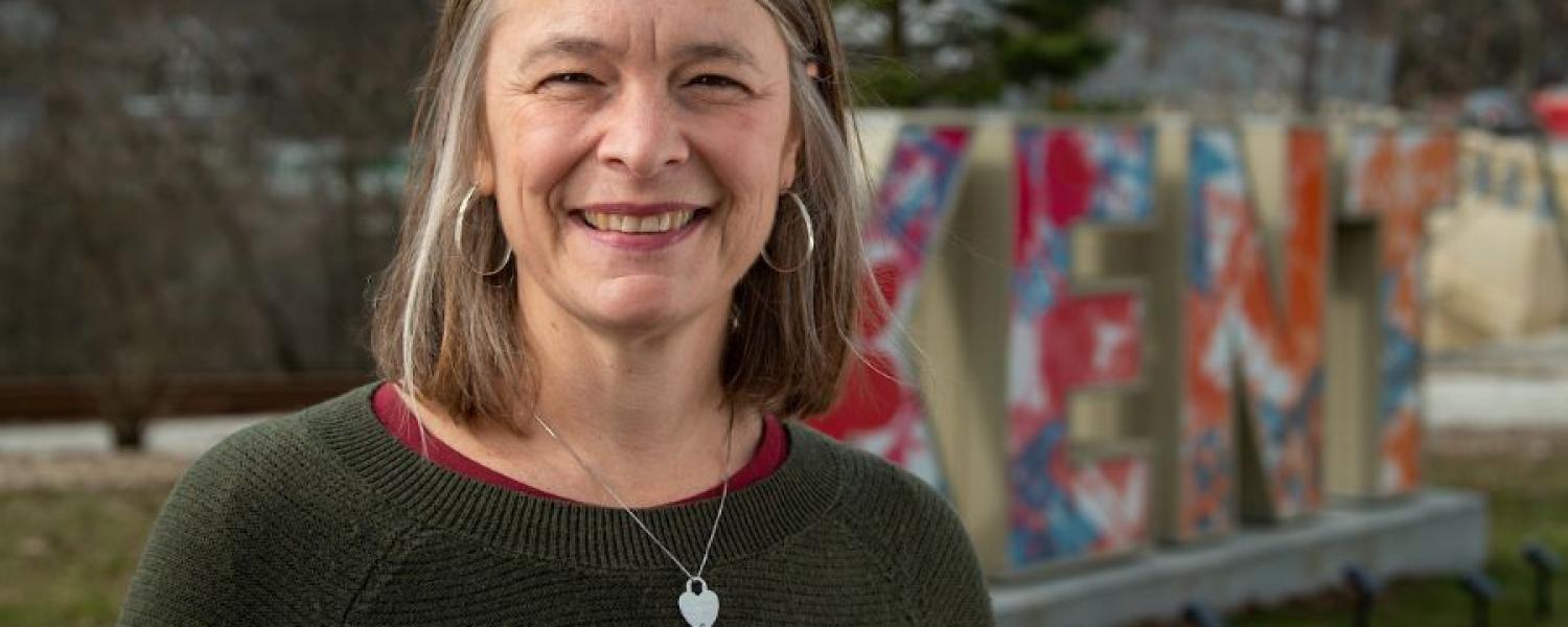Kent State Alumna Heather Malarcik is director of Main Street Kent.