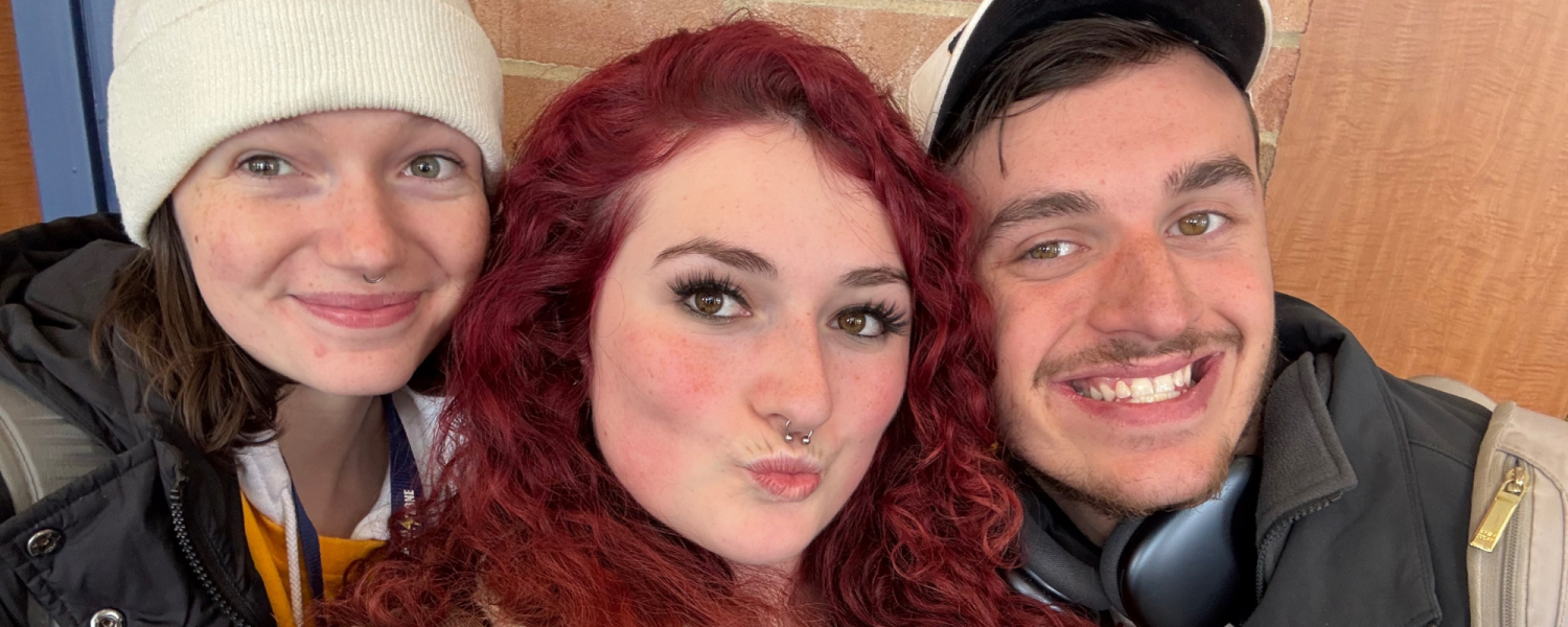 Alexa selfie with friends