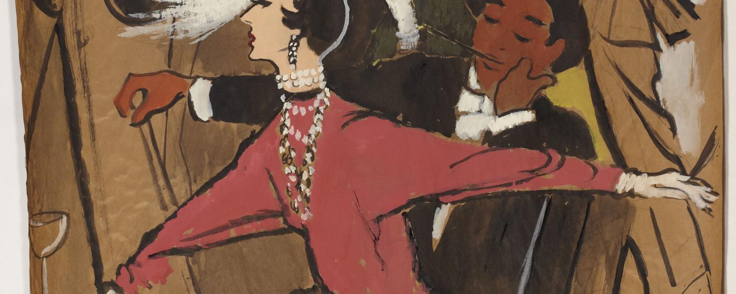 LeRoy Neiman illustration