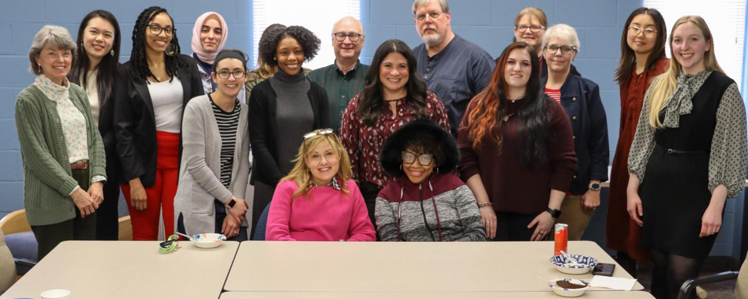 Counselor Education and Supervision staff and students gathered for Soup Day!