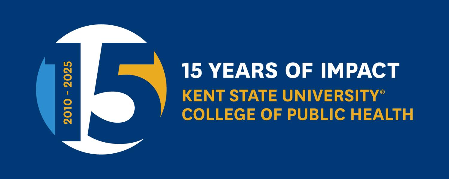 2010-2025: 15 Years of Impact - KSU College of Public Health logo