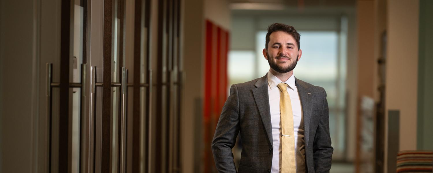 Kent State graduate Cameren Hicks works to fight fraud at Key Bank