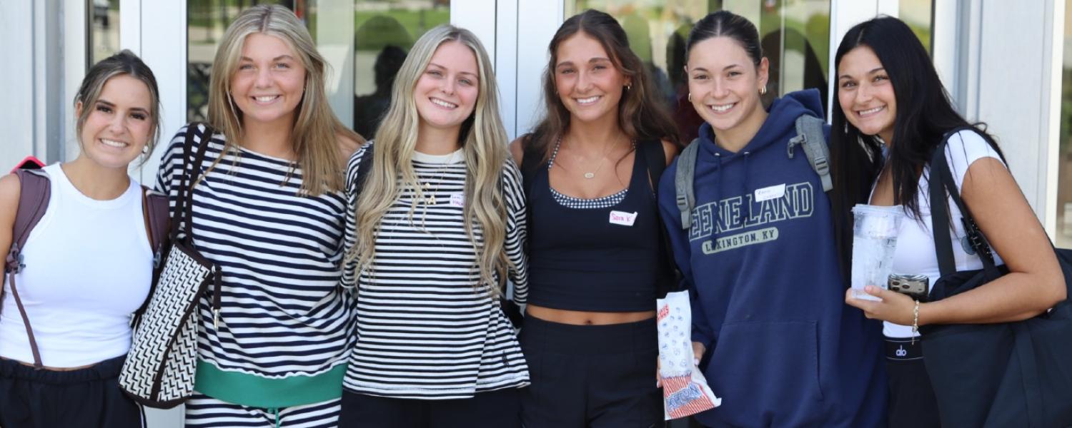 EHS popsicle welcome for students
