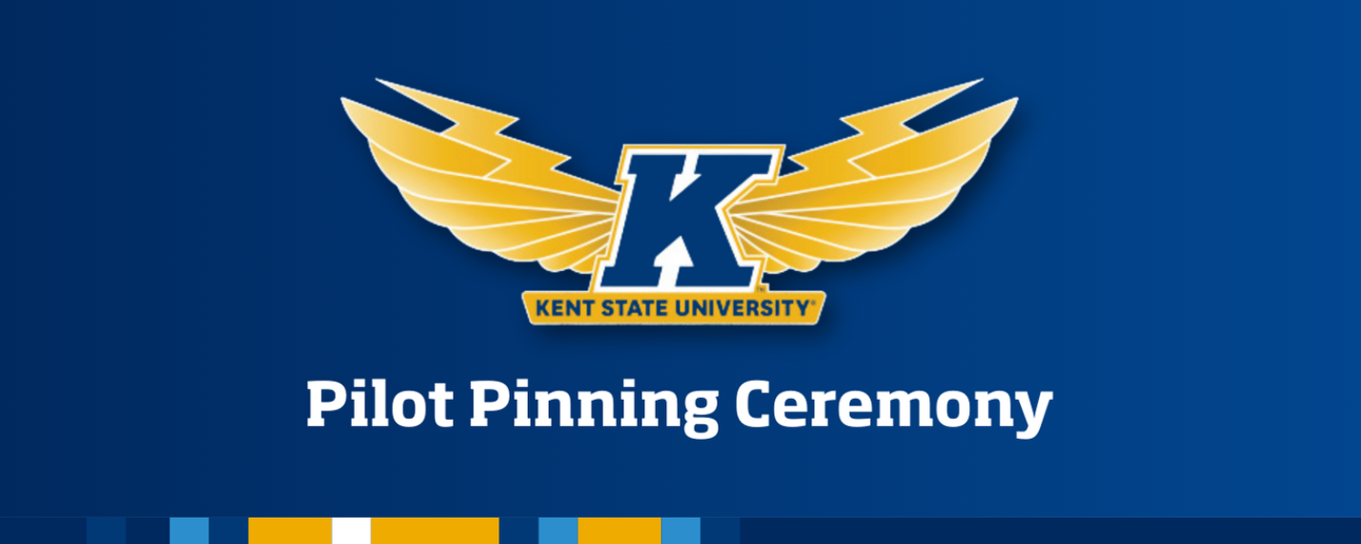 Pilot Pinning Ceremony heading under photo of the Pilot's Wings pin.