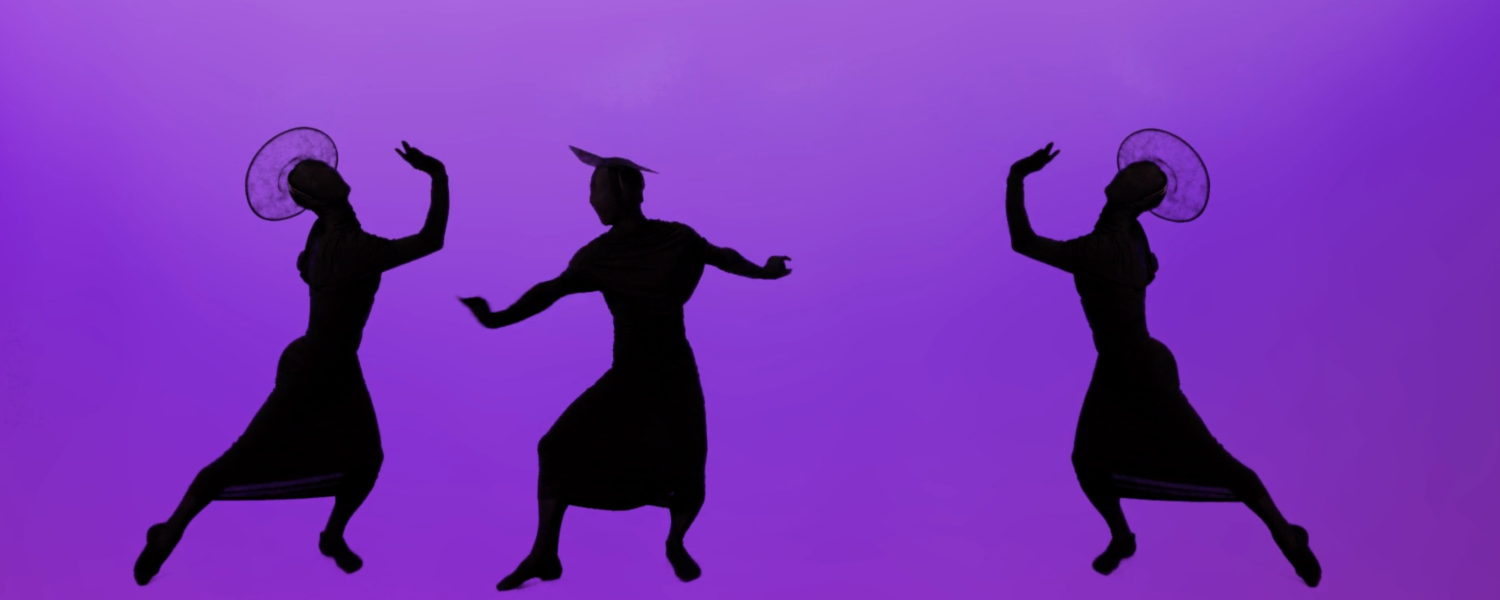 silhouettes of dancers 