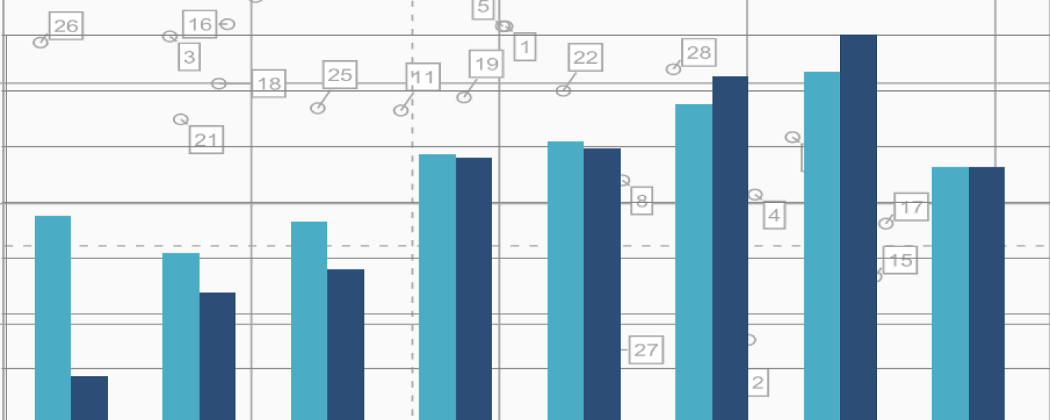 decorative bar charts 
