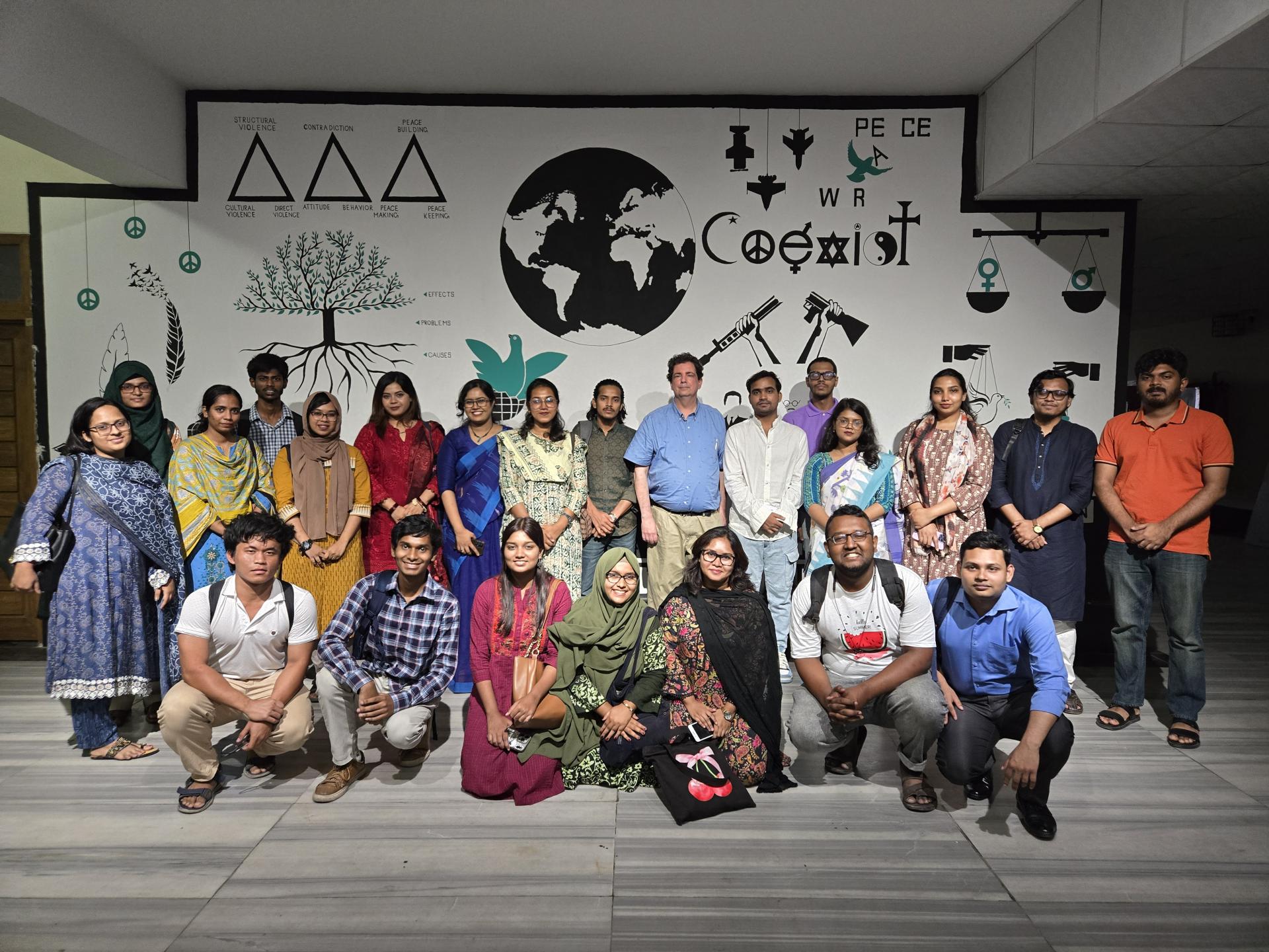 Students at Dhaka