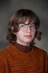 Photo of Erin Lampert, called "Eddie"