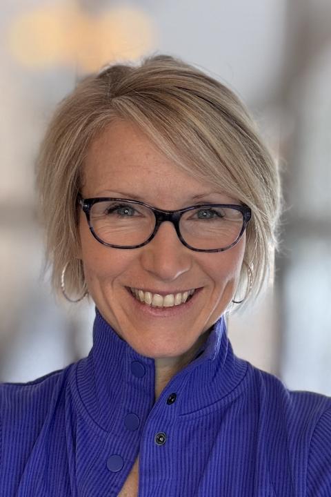 A headshot of Gretchen Hoak, faculty member in the School of Media and Journalism