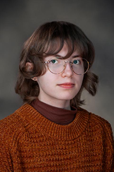 Photo of Erin Lampert, called "Eddie"