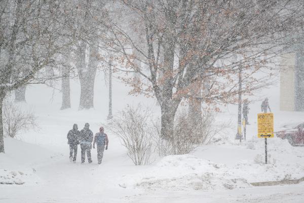 Snow showers 1-16-25
